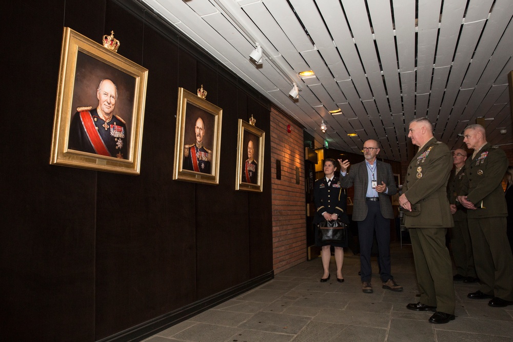 Assistant Commandant Visits Norway's Resistance Museum