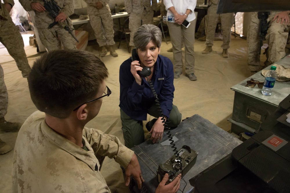 Marine, MCAGCC, Combat Center, Senator Ernst, USMC,