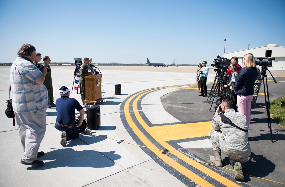 DVIDS Images Niagara Falls ARS hosts air show press conference