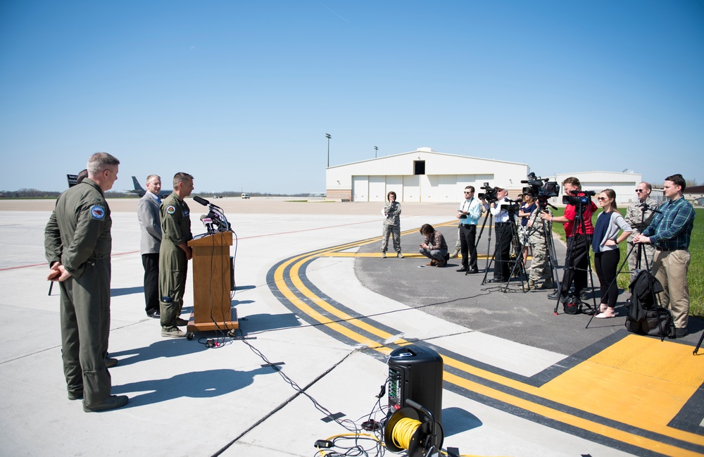 DVIDS Images Niagara Falls ARS hosts air show press conference