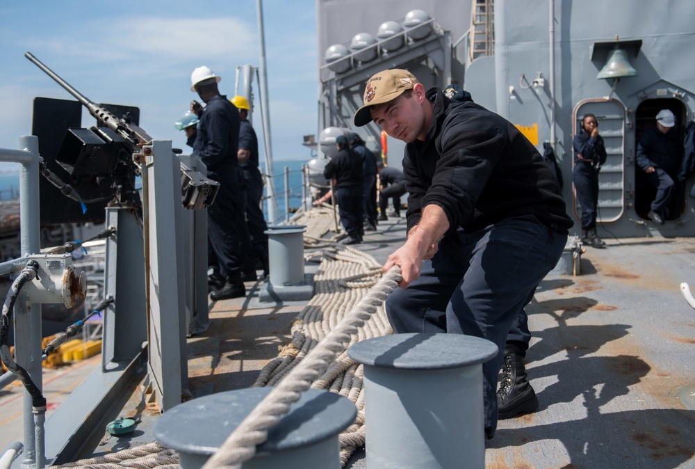 USS Pearl Harbor Returns To San Diego