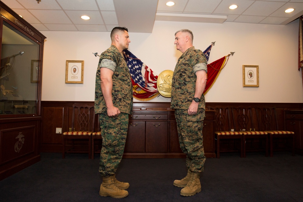 Major Pablo J. Torres Promotion Ceremony