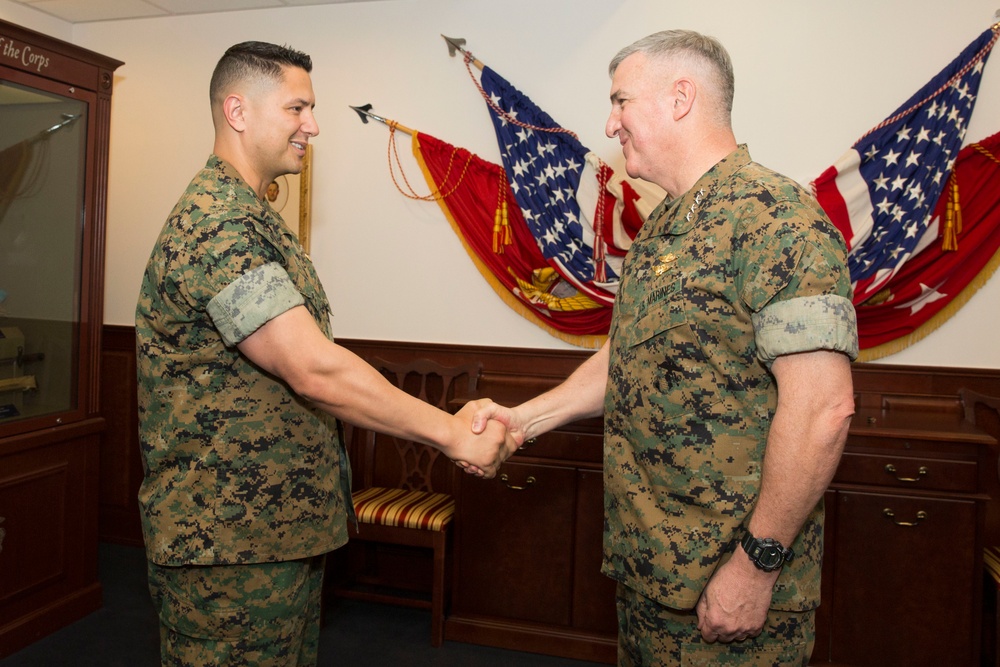 Major Pablo J. Torres Promotion Ceremony