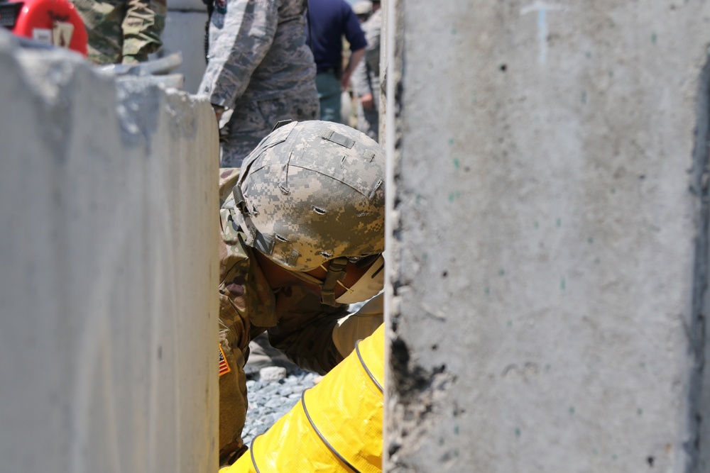 MDNG Soldiers, Airmen conduct joint search and rescue training