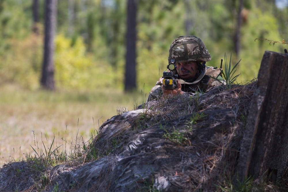 Bermuda troops train at Camp Lejeune to become Junior Noncommissioned Officers