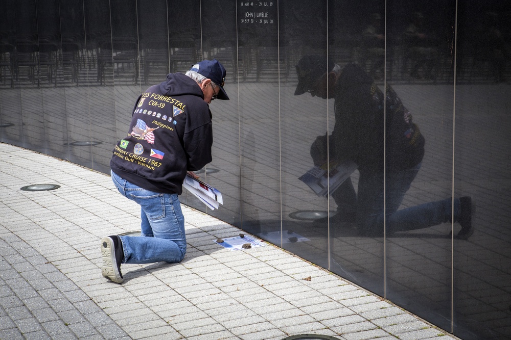 Veterans honored at New Jersey Vietnam Veterans’ Memorial
