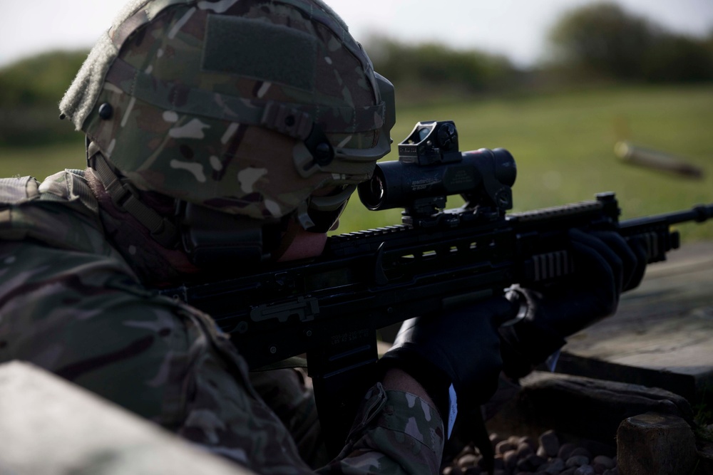 2018 Royal Marines Operational Shooting Competition