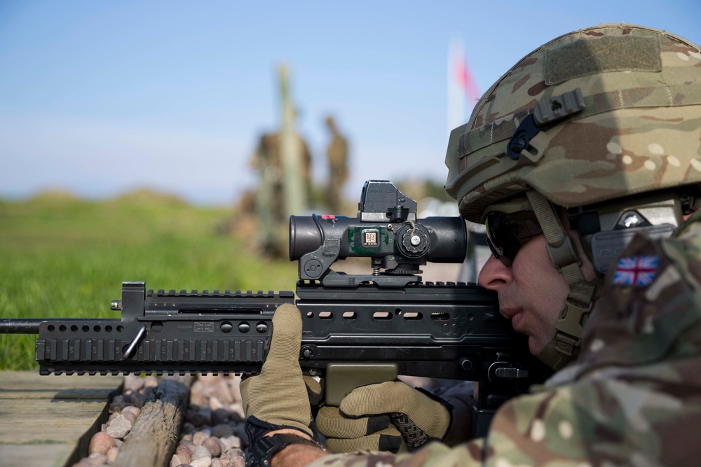 2018 Royal Marines Operational Shooting Competition