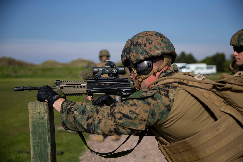 2018 Royal Marines Operational Shooting Competition