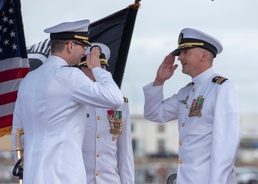 USS Mississippi Holds Change of Command