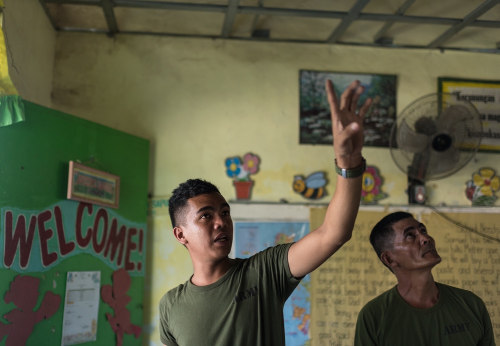 Balikatan 18: Multinational Force makes progress on Elementary School