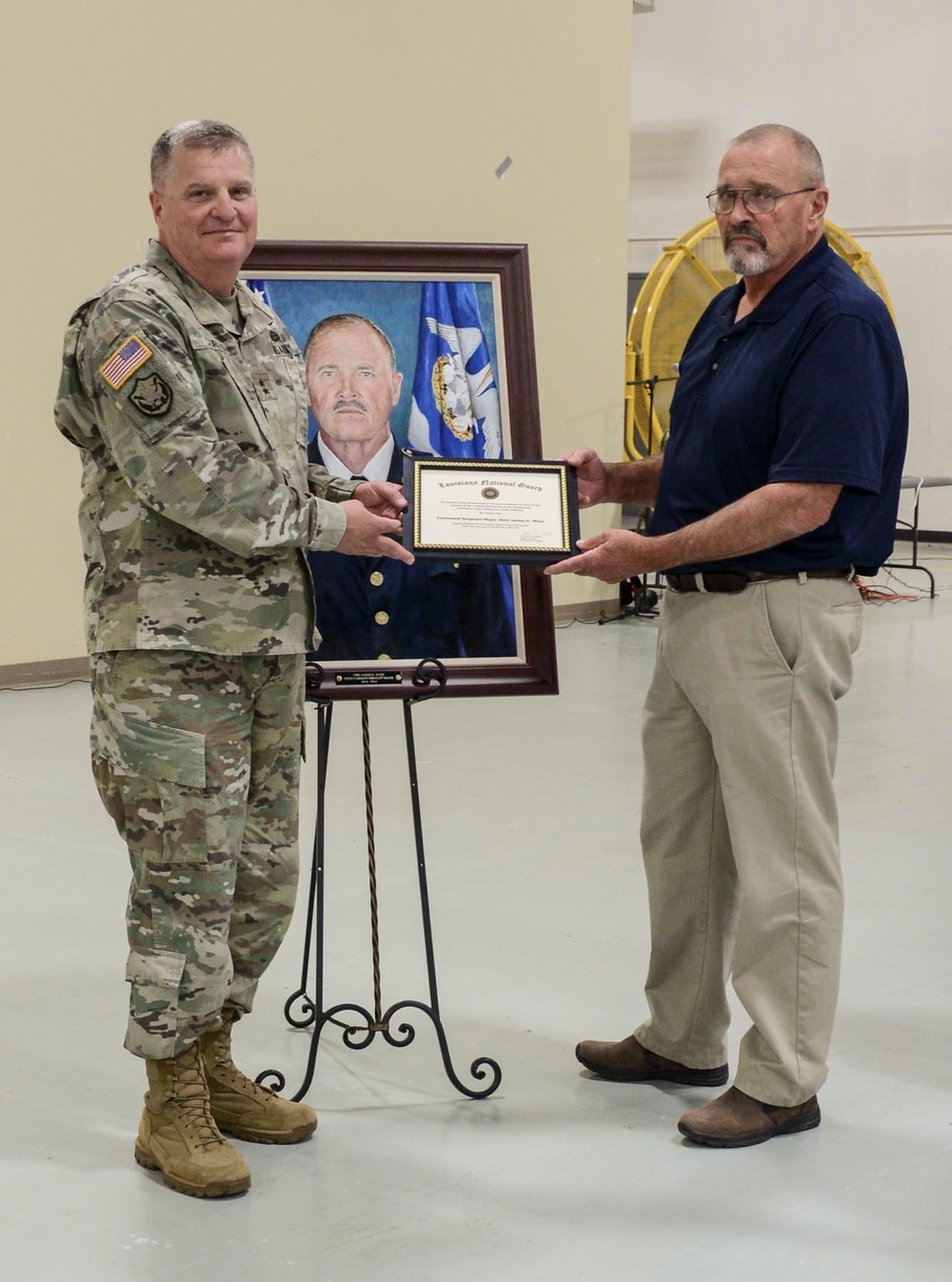 Former La. Guard command sergeant major inducted into hall of fame