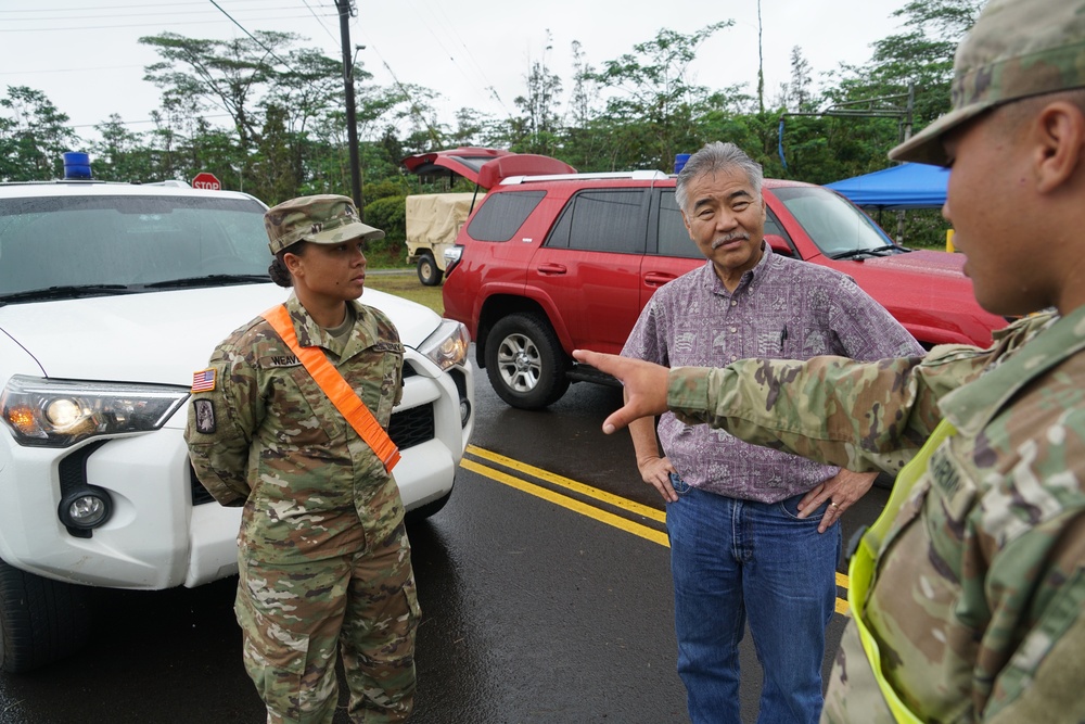 Hawaii National Guard supports response to volcanic activity on Hawaii Island