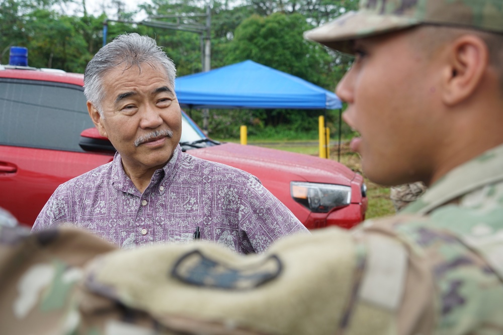 Hawaii National Guard supports response to volcanic activity on Hawaii Island