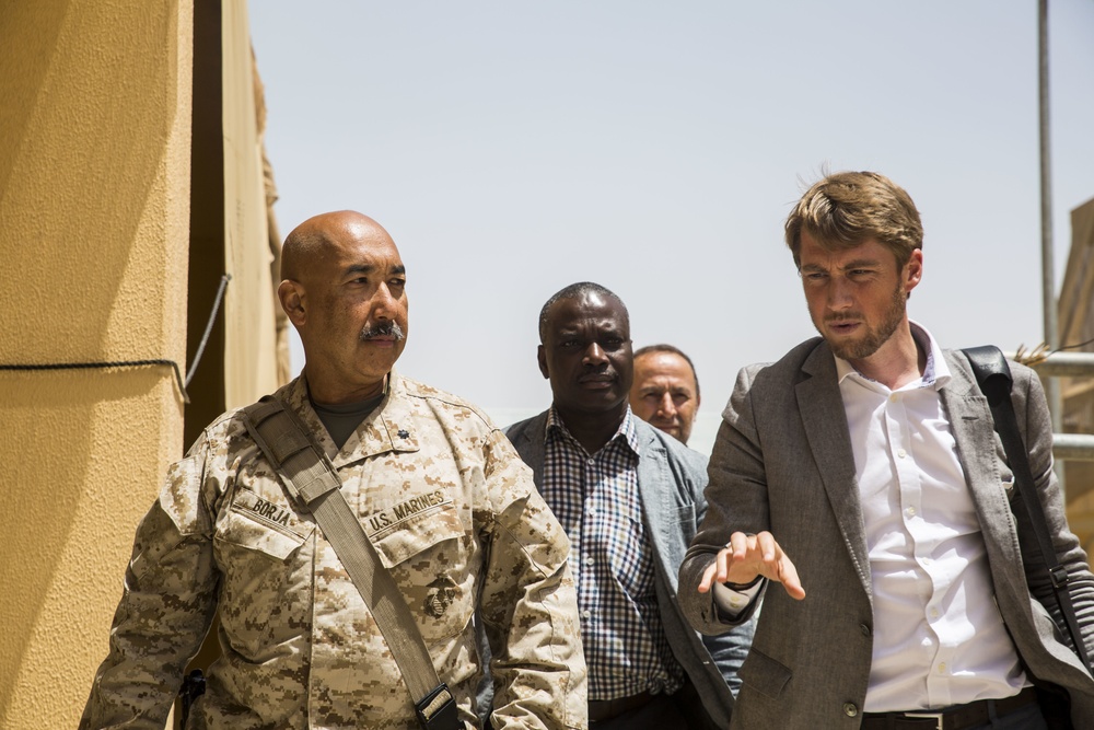 UNAMA director visits Bost Airfield