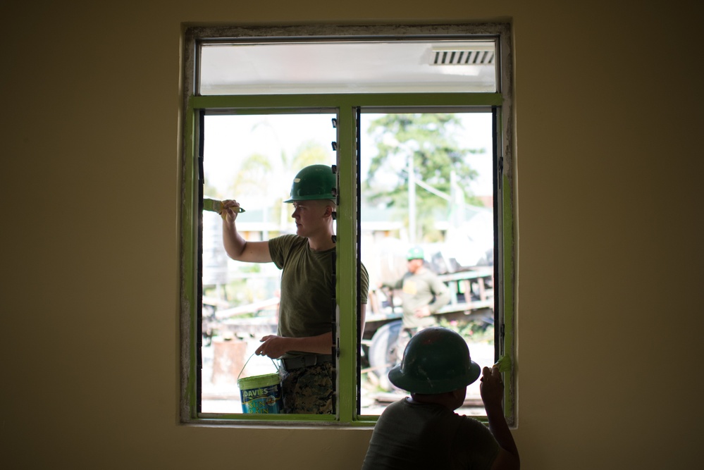 Balikatan 18: PHL, AUS, US make progress on building at Elementary School in Capas