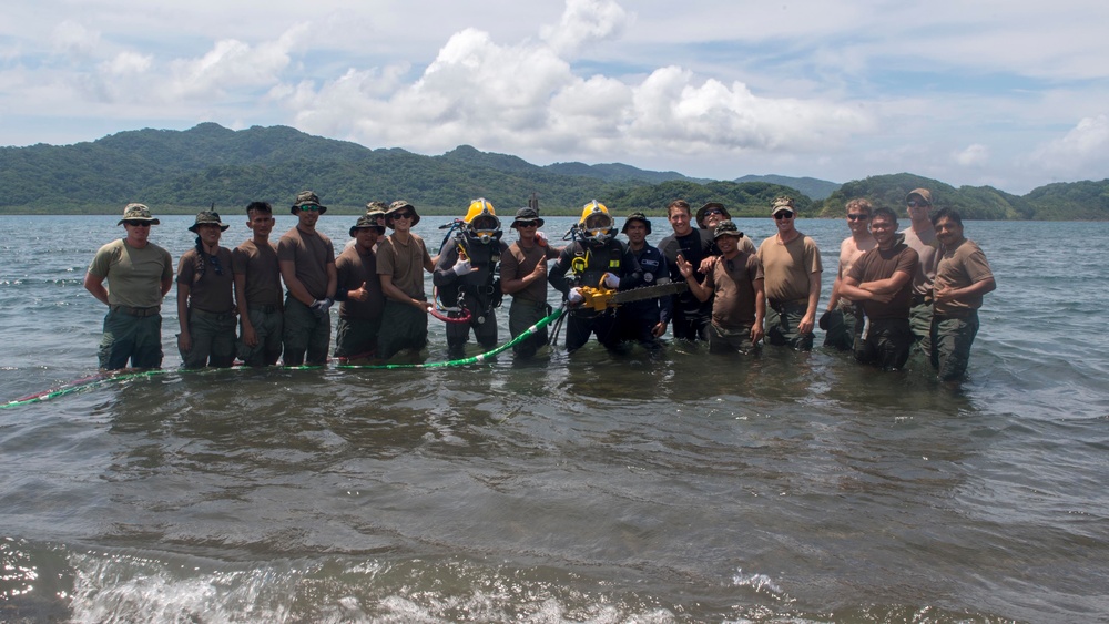 Balikatan 18: Underwater Construction Team 2