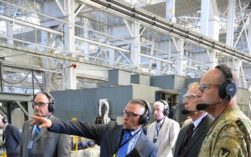Senior acquisition official tours, challenges Army's oldest manufacturing center