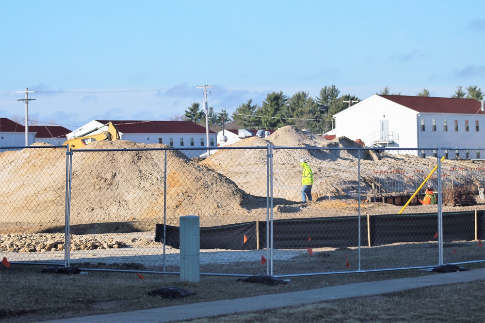 Construction begins on new dining facility in Fort McCoy’s cantonment area