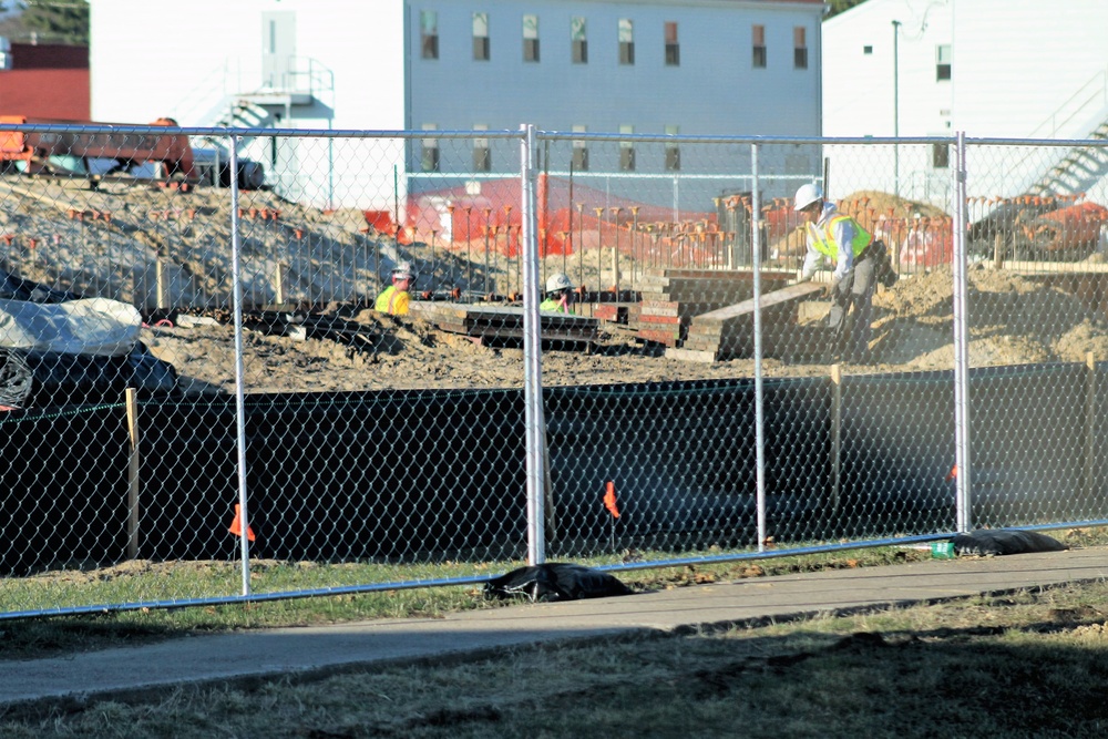 Construction begins on new dining facility in Fort McCoy’s cantonment area