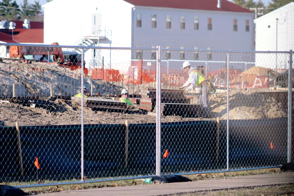 Construction begins on new dining facility in Fort McCoy’s cantonment area