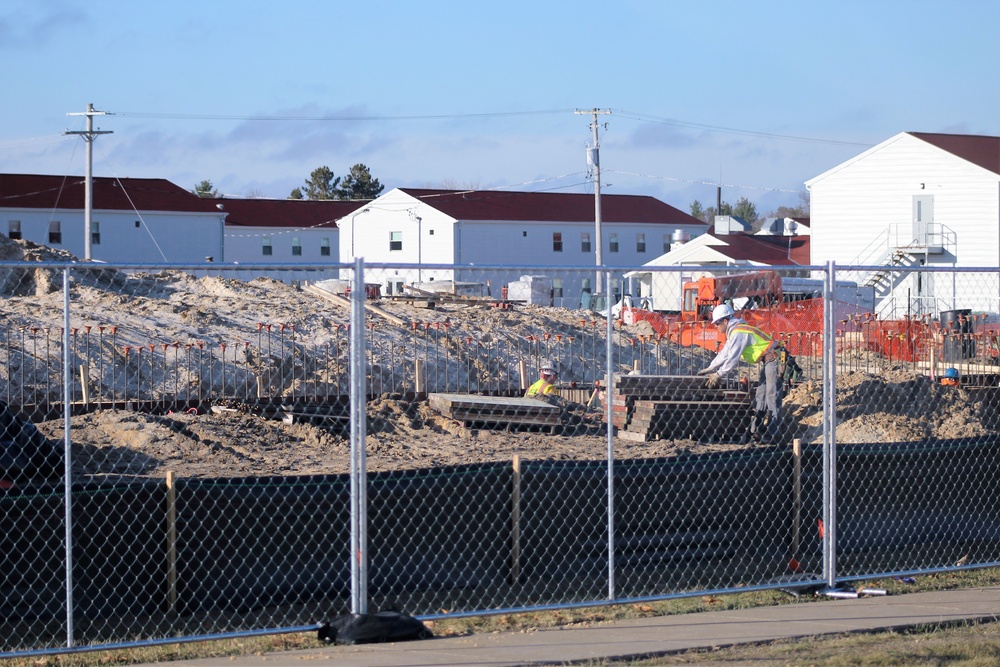 Construction begins on new dining facility in Fort McCoy’s cantonment area