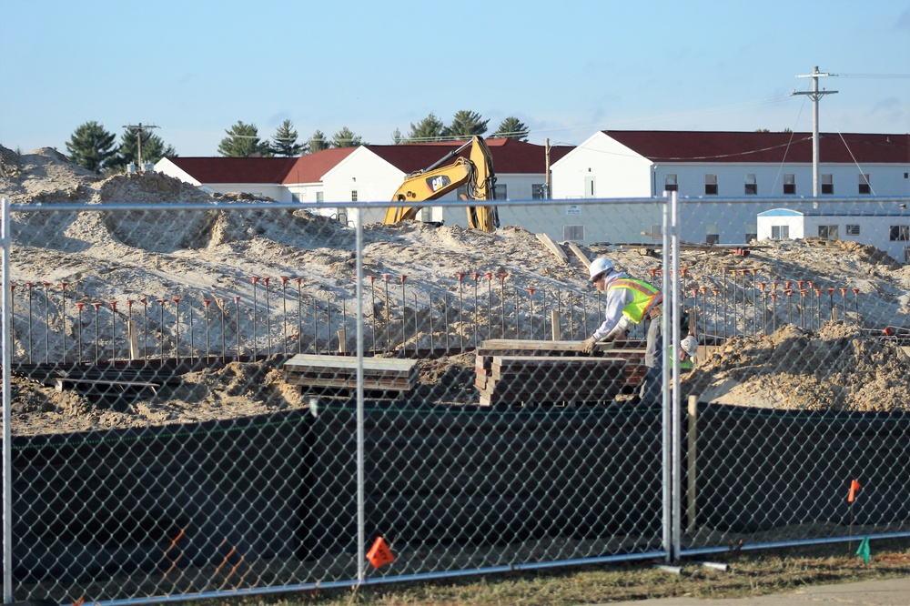 Construction begins on new dining facility in Fort McCoy’s cantonment area