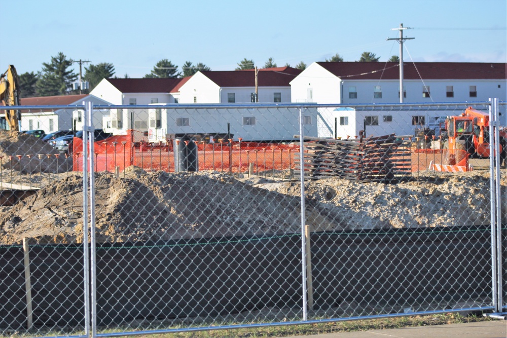 Construction begins on new dining facility in Fort McCoy’s cantonment area