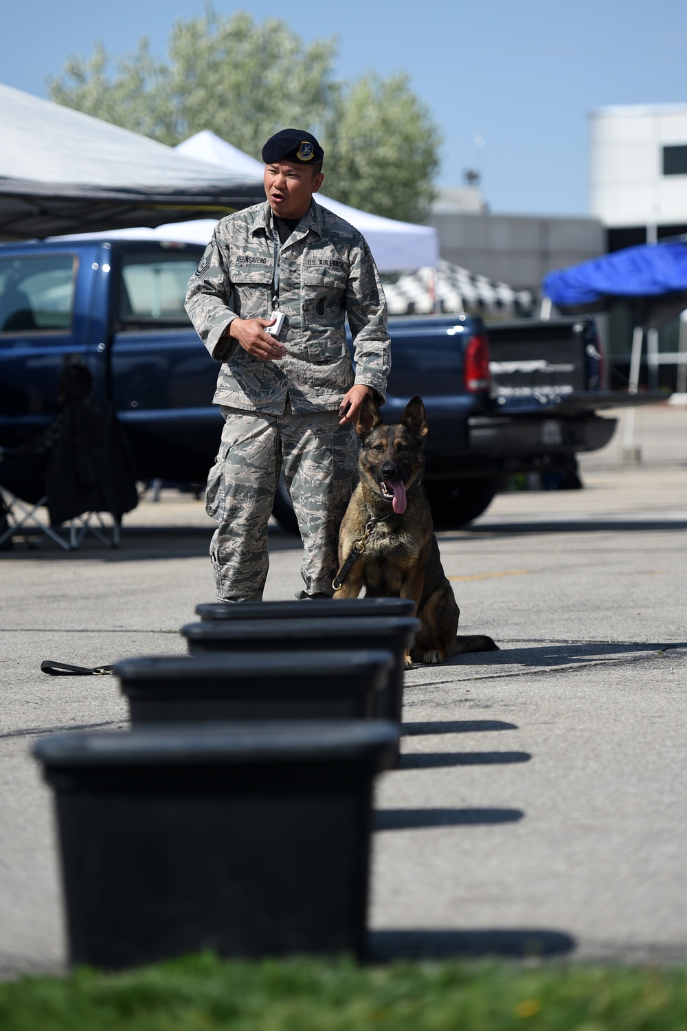 K9 Training for Wingman Day 2018