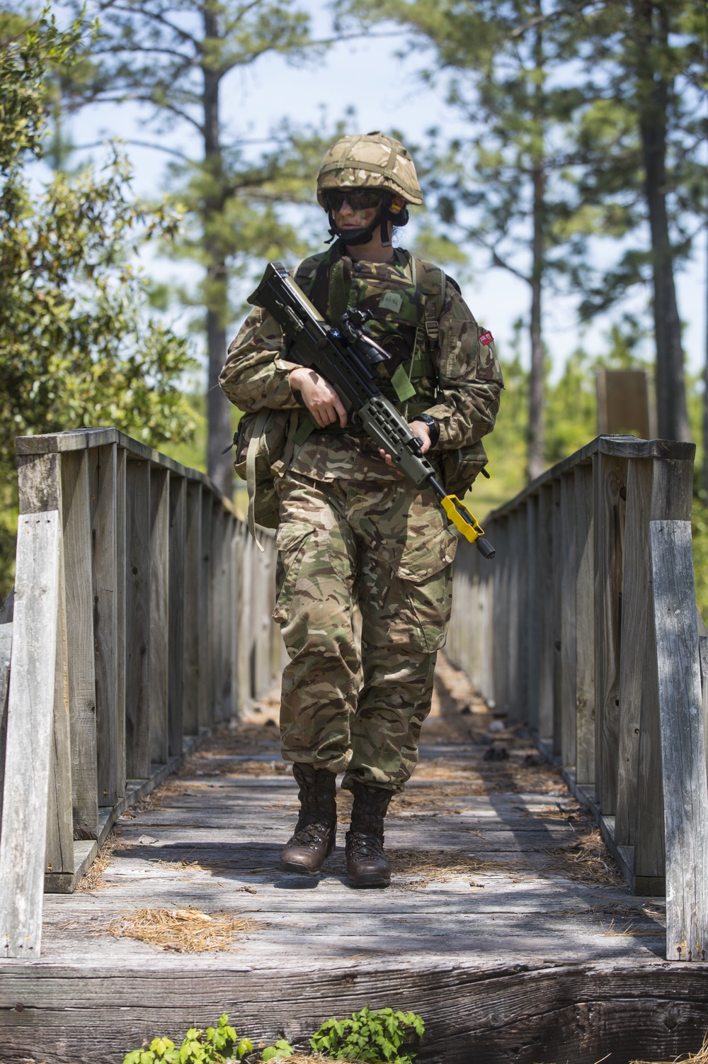 Training Bermuda troops to become Junior Noncommissioned Officers