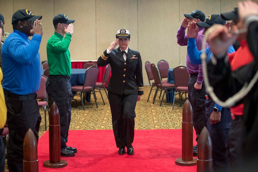 Aviation Boatswain's Mate (Handling) 1st Class Ricardo Hernandez's retirement