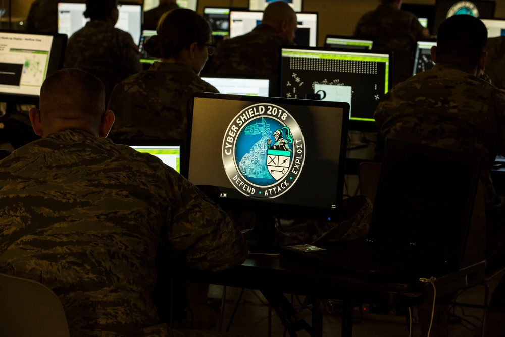 Training at Cyber Shield 18