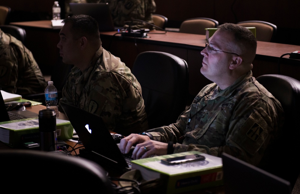 Training at Cyber Shield 18