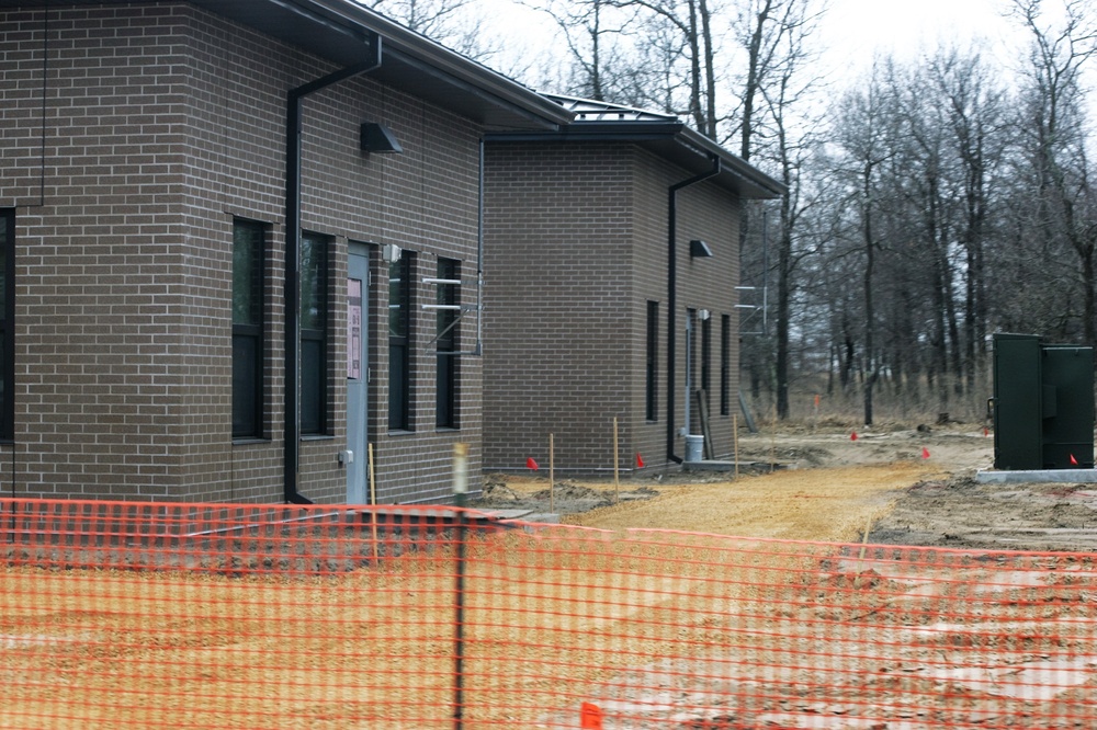 Construction on new Fort McCoy CYS admin, storage building continues