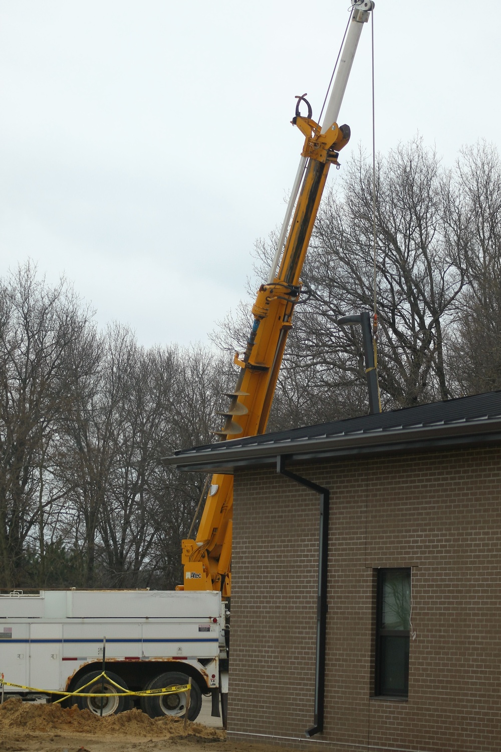 Construction on new Fort McCoy CYS admin, storage building continues