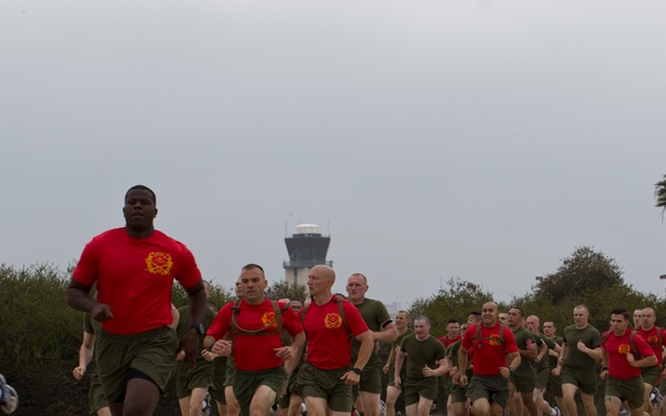 Charlie Company - PT Session