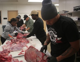 Austere Butchery Course Enhances 10th Group Culinary Capabilities