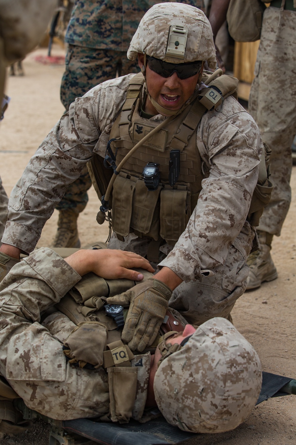 Combat Logistics Battalion 8 trains to defend forward operating bases during Training Exercise 3-18