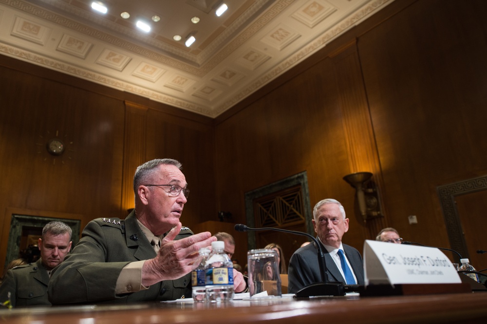 SECDEF CJCS SAC-D Hearing