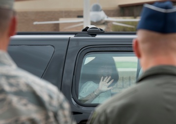 Second Lady Karen Pence speaks to military spouses at Luke AFB