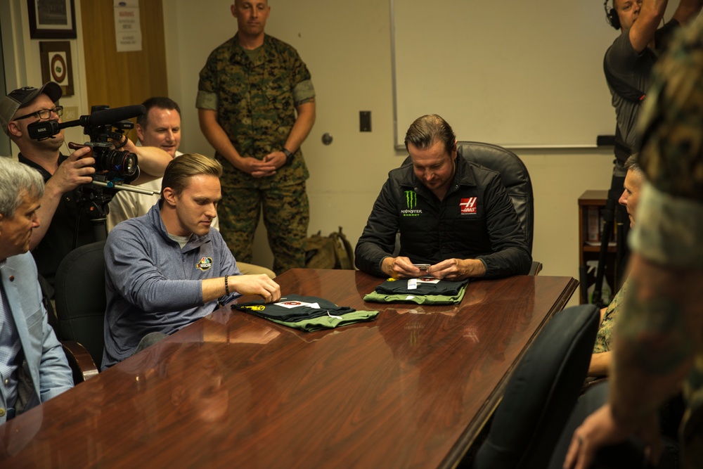 NASCAR rides with Recon