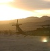 UH-60 sunset