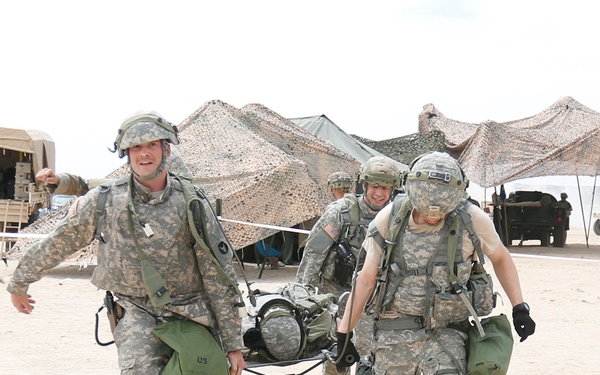 cot to bring a firefight casualty