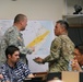 Hawaii National Guard Task Force Hawaii assists in planing volcanic activity resoponse operations at Hawaii County Civil Defense.