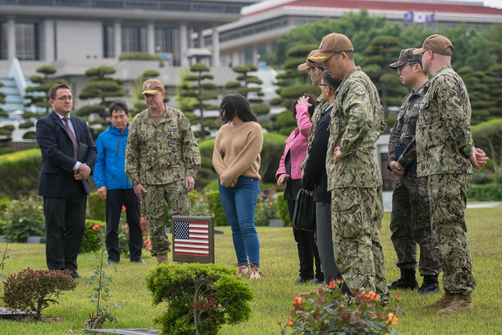 UN Cemetery Visit