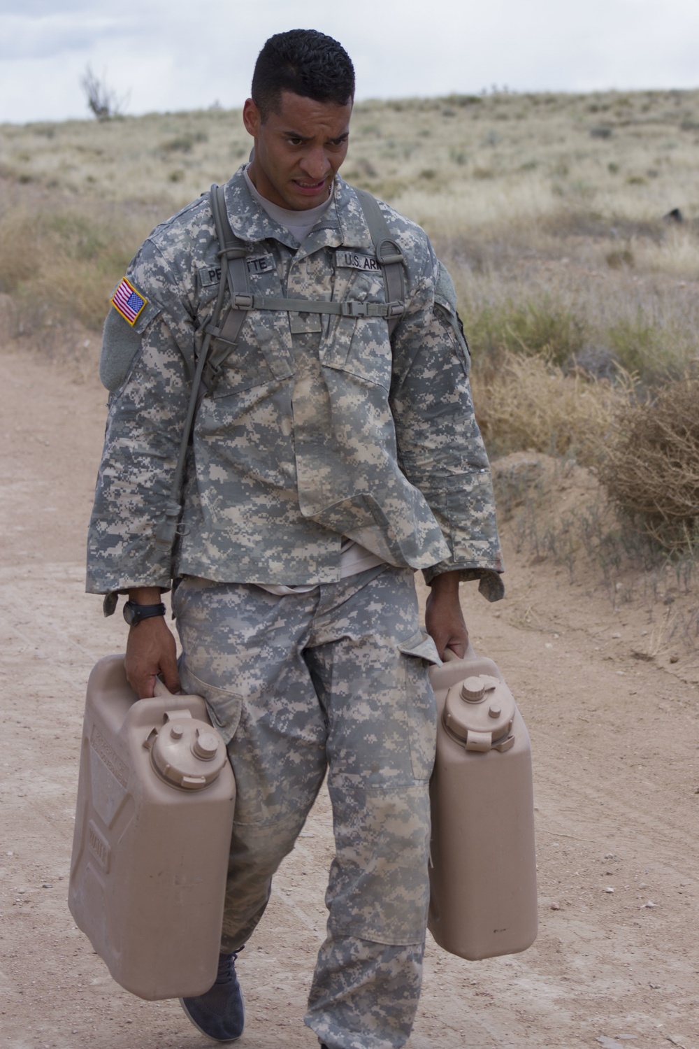 2018 Region 7 Best Warrior Competition water carry