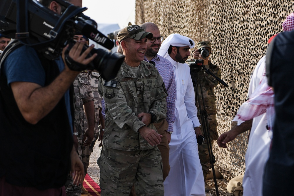 Qatar Emiri Air Force Lahoub airdrop exercise