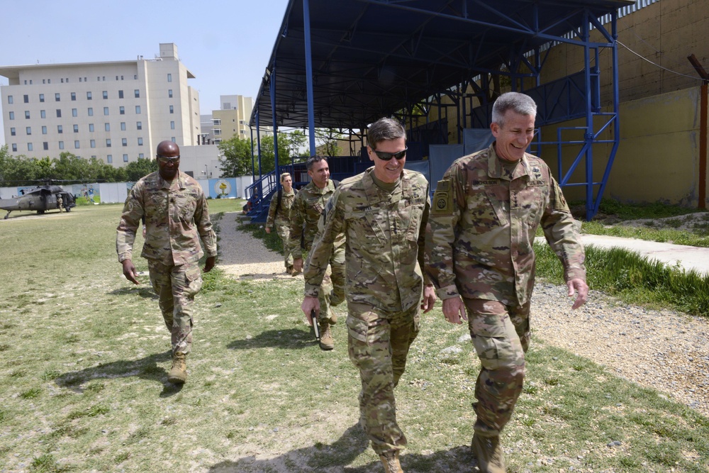 CENTCOM commander visits Resolute Support Headquarters