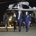 President Trump arrives at JBA