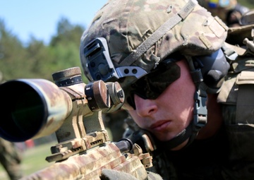 Multinational Range for NATO Battle Group Poland Soldiers